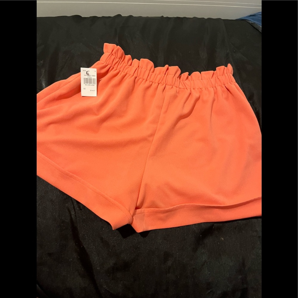 Coral Dressy Shorts